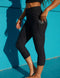 SA Exclusive Black Panther Capri Pocket Leggings