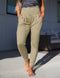 SA Exclusive Light Olive Harem Pocket Pants