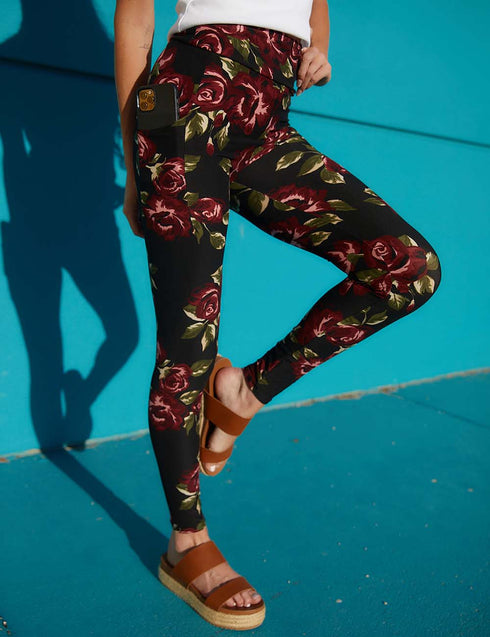 SA Exclusive Love Me Some Floral Pocket Leggings