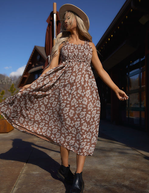 Mellow Mood Floral Dress