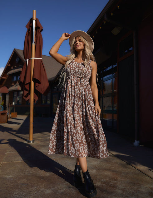 Mellow Mood Floral Dress