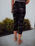 SA Exclusive Midnight Camo Capri Leggings