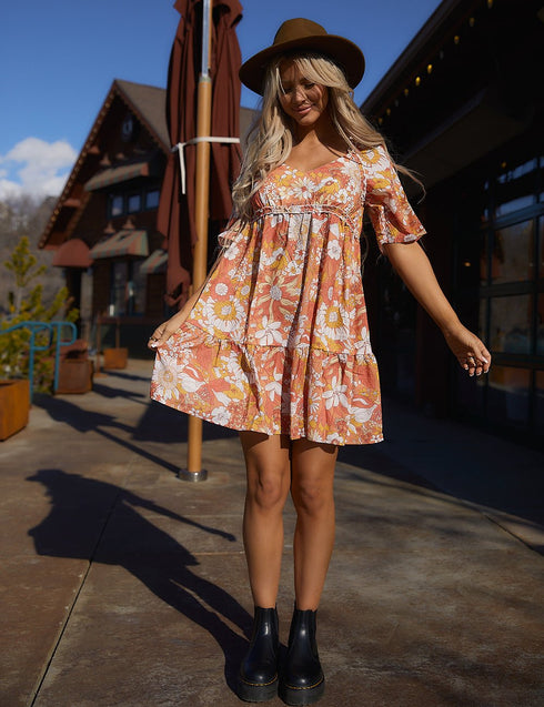 Moments of Floral Dress