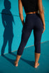 SA Exclusive Navy Pocket Capri Leggings