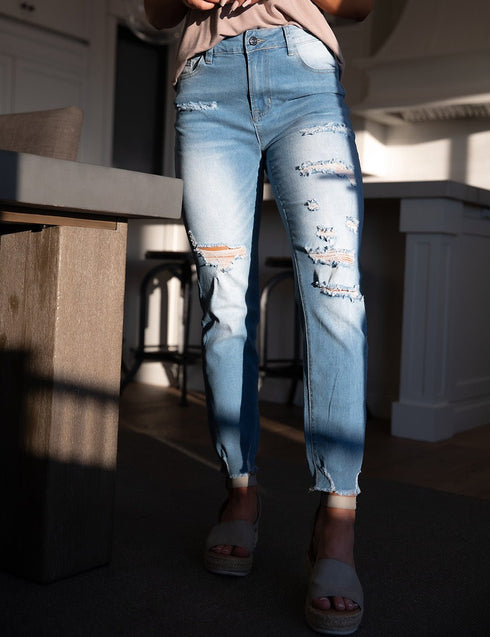 Best Distressed Boyfriend Jeans