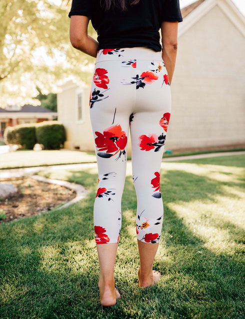 SA Exclusive Caribbean Breeze Capri Leggings