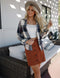 Casual Confidence Plaid Top