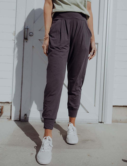 SA Exclusive Charcoal Harem Pocket Pants