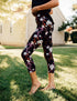 SA Exclusive Cherry Blossom Capri Leggings