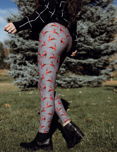 SA Exclusive Dashing Through the Snow Leggings