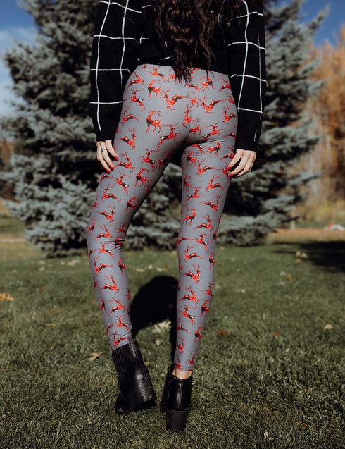 SA Exclusive Dashing Through the Snow Leggings