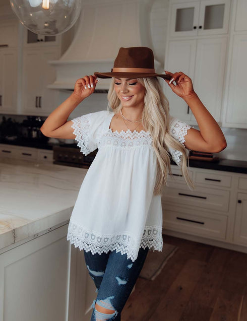 Delicate Desire Lace Top