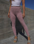 SA Exclusive Dusty Rose Solid Leggings