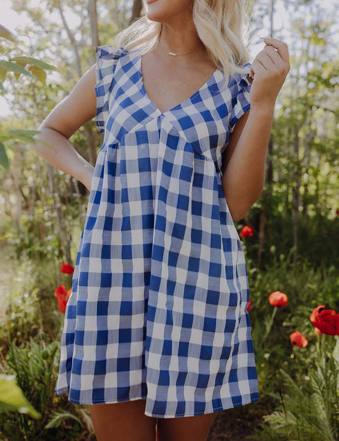 Easy Days Gingham Dress