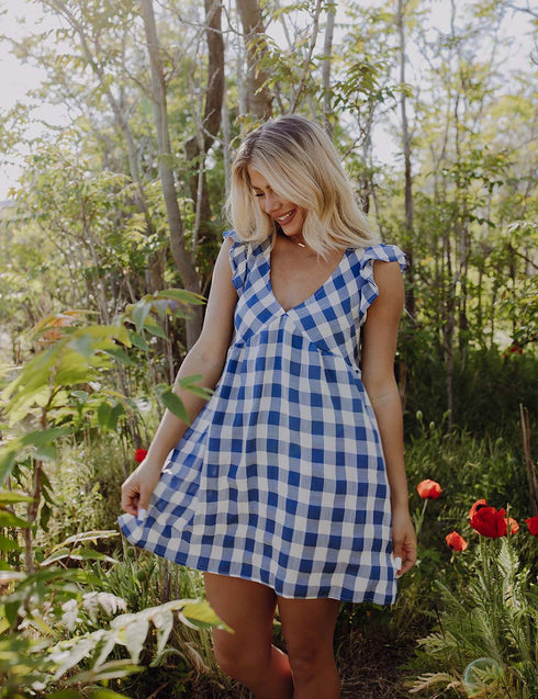 Easy Days Gingham Dress