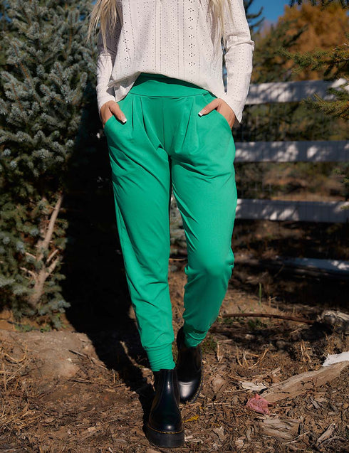 SA Exclusive Emerald Harem Pocket Pants