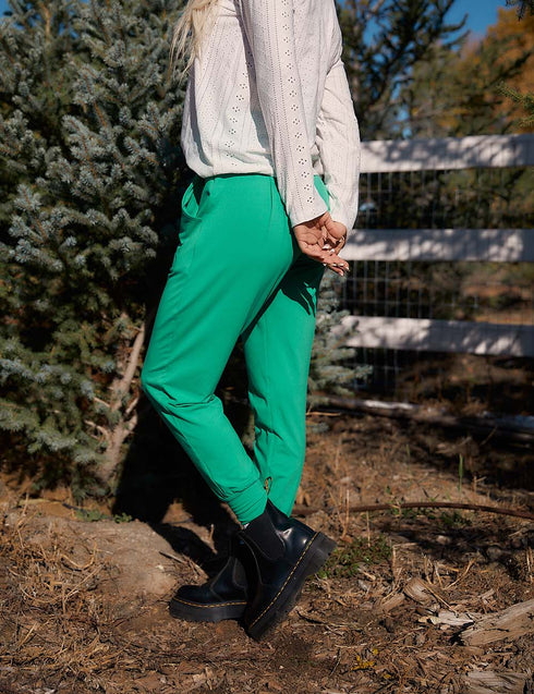 SA Exclusive Emerald Harem Pocket Pants