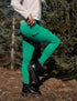 SA Exclusive Emerald Pocket Solid Leggings