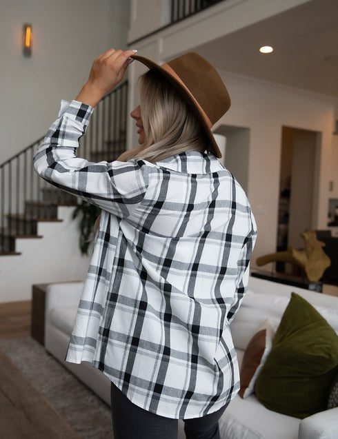 Endless Plaid Top