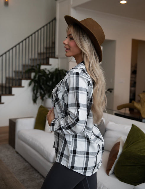 Endless Plaid Top