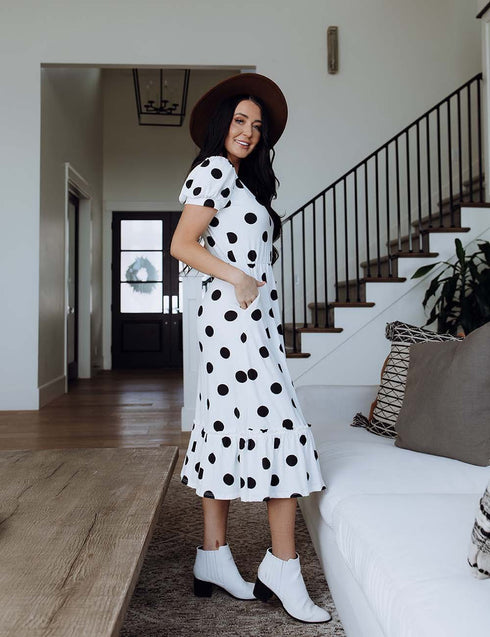 Enjoy The Dots Dress