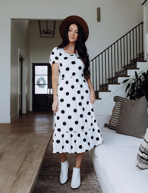 Enjoy The Dots Dress