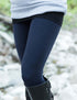 SA Exclusive Navy Solid Leggings