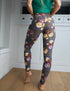 SA Floral Fling Cross Waistband Pocket Leggings