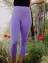 SA Exclusive Lavender Capri Leggings