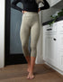 SA Exclusive Light Olive Capri Leggings