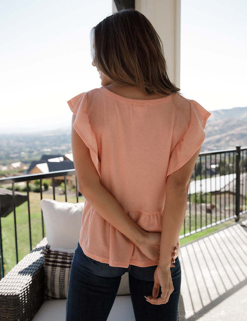 Live Through The Ruffles Top