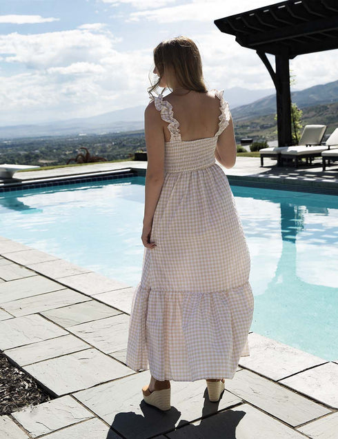 Lost In Love Gingham Dress