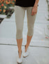 SA Exclusive Light Olive Capri Leggings