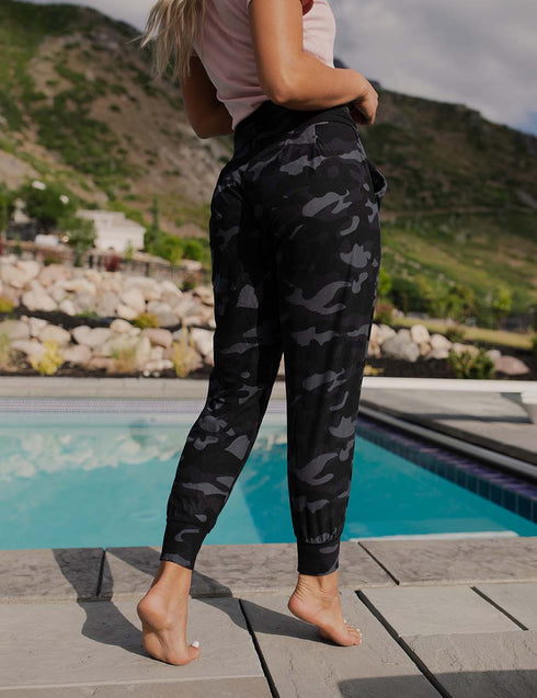 SA Exclusive Midnight Camo Harem Pocket Pants