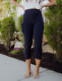 SA Exclusive Navy Pocket Capri Leggings