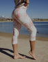 SA Exclusive Pink Tie Dye Capri Leggings