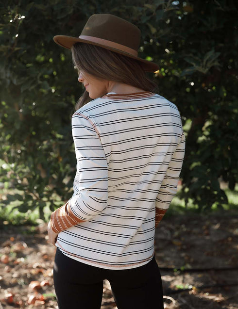 Roaming Around Stripes Top