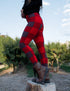 SA Exclusive Red Blockin' Around Leggings