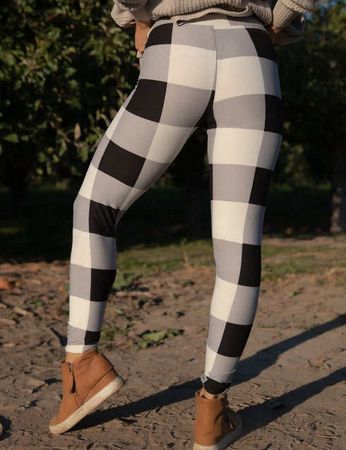 SA Exclusive White Blockin' Around Leggings