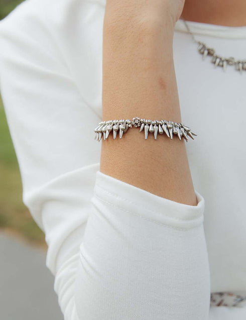 Scattered Spike Bracelet