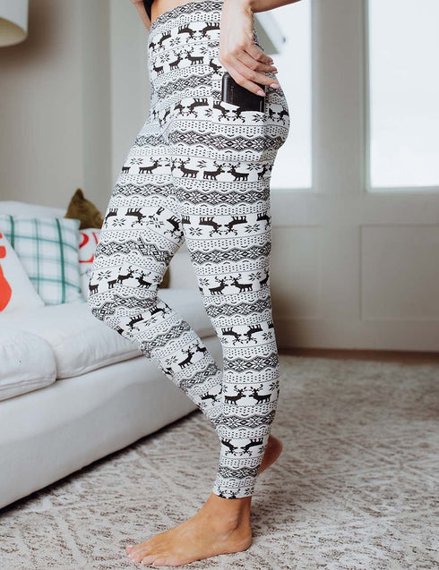 SA Exclusive Snowball Fight Pocket Leggings