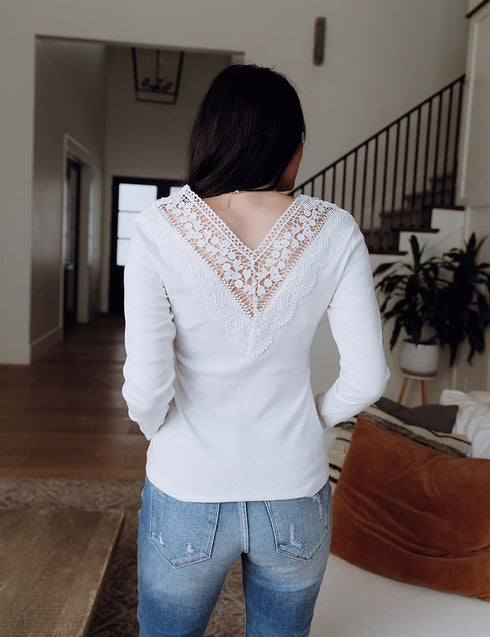 Subtle Elegance Lace Top