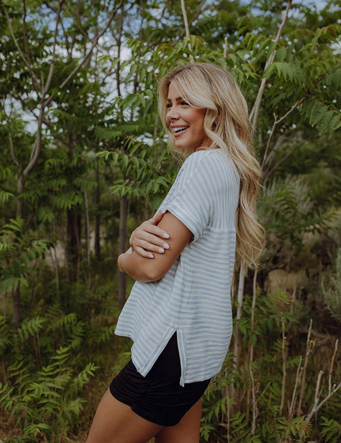 Take The Day Stripe Top