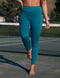 SA Exclusive Teal Solid Leggings