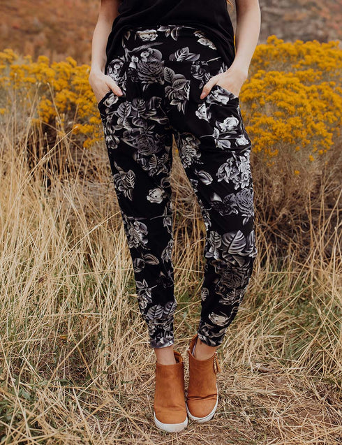 SA Exclusive Whimsical Blooms Harem Pocket Pants