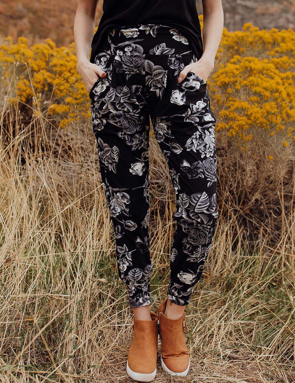 SA Exclusive Whimsical Blooms Harem Pocket Pants