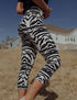 SA Exclusive Zealous Zebra Capri Leggings