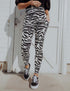 SA Exclusive Zealous Zebra Pocket Leggings