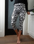 SA Exclusive Zealous Zebra Capri Leggings